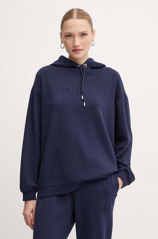 Pinko bluza z kapturem granatowy 101685.A21P