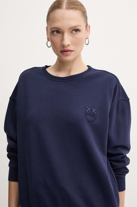 Pinko bluza bawełniana granatowy 101831.A21P