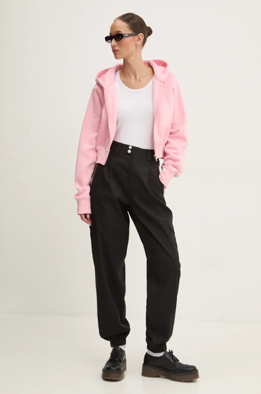 Кофта Tommy Jeans DW0DW18626 рожевий AW24