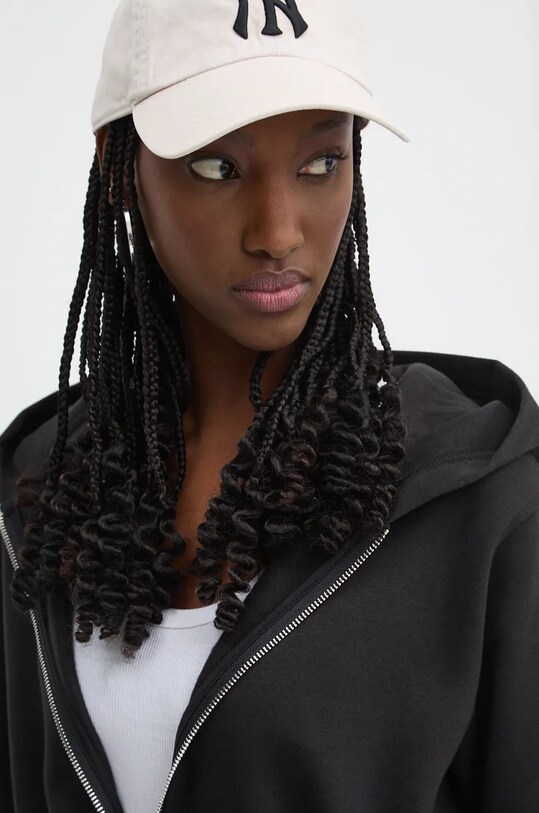 Tommy Jeans bluza negru DW0DW18626