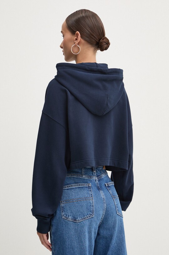Odzież Tommy Jeans bluza bawełniana DW0DW18653 granatowy