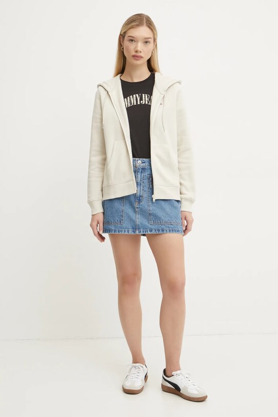 Tommy Jeans bluza DW0DW19729 bej SS25