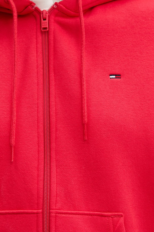 Tommy Jeans rozepínací mikina dámská DW0DW19729 červená