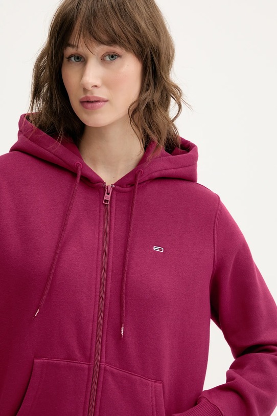 Odzież Tommy Jeans bluza DW0DW19729 różowy