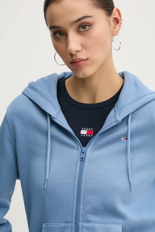 Mikina Tommy Jeans modrá DW0DW19729