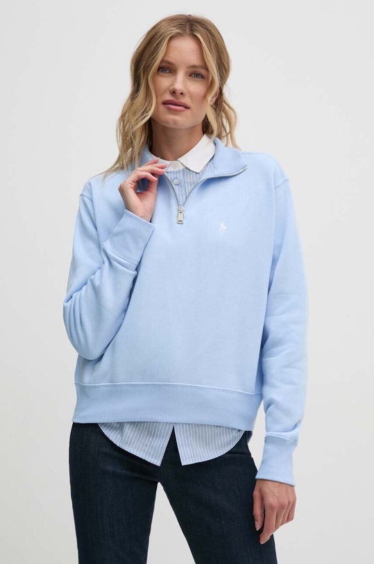 Dukserica Polo Ralph Lauren bez kapuljače plava 211851659