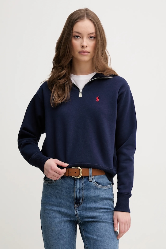 Μπλούζα Polo Ralph Lauren σκούρο μπλε 211851659