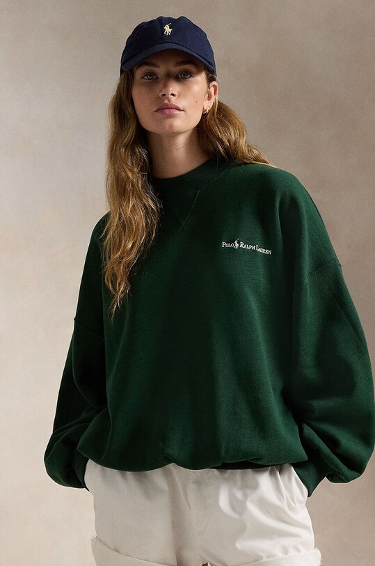 Polo Ralph Lauren felpa senza verde 211941208