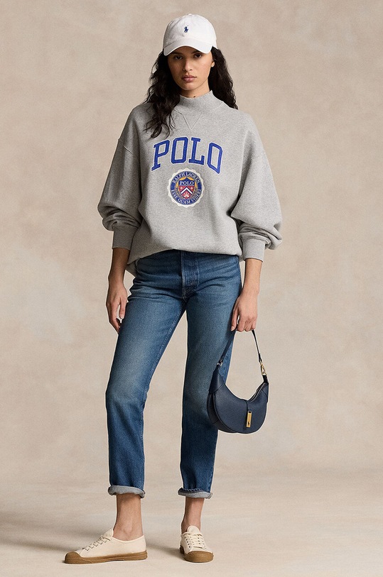 Oblečení Mikina Polo Ralph Lauren 211941210 šedá