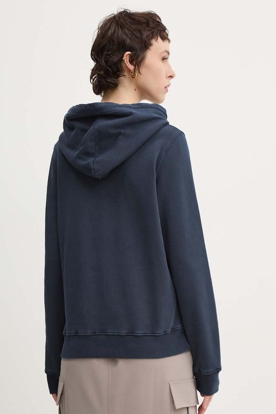 Odzież Tommy Jeans bluza bawełniana DW0DW18654 granatowy