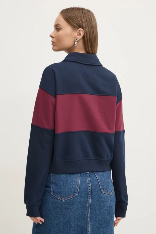 Odjeća Dukserica Tommy Jeans DW0DW18705 mornarsko plava