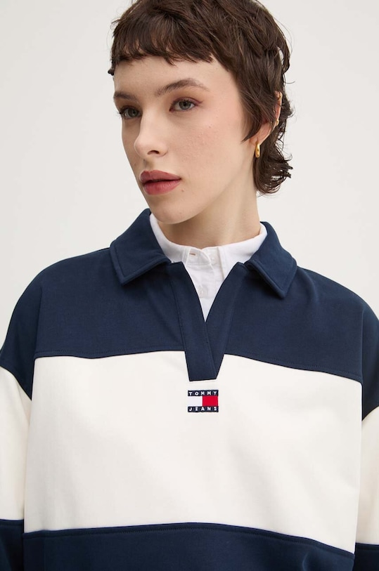 Tommy Jeans bluza bleumarin DW0DW18705