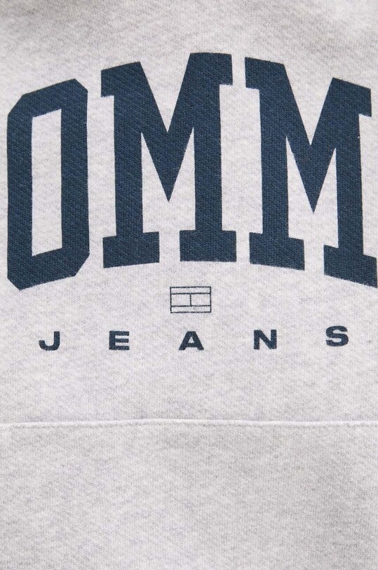 Бавовняна кофта Tommy Jeans DW0DW19291 сірий