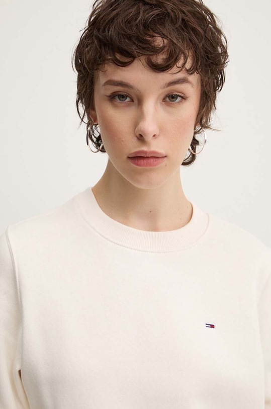 Tommy Jeans bluza beżowy DW0DW19726