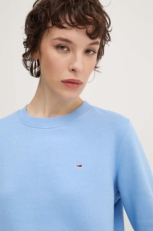 Mikina Tommy Jeans modrá DW0DW19726