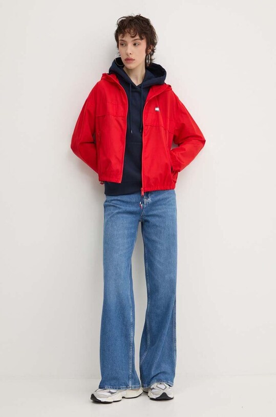 Mikina Tommy Jeans DW0DW19727 tmavomodrá AW24
