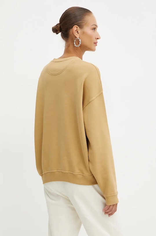 Odzież Pinko bluza bawełniana 104387.A27V beżowy