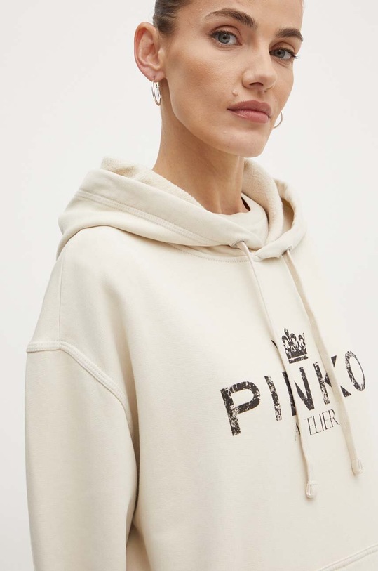 Хлопковая кофта Pinko бежевый 104388.A27V