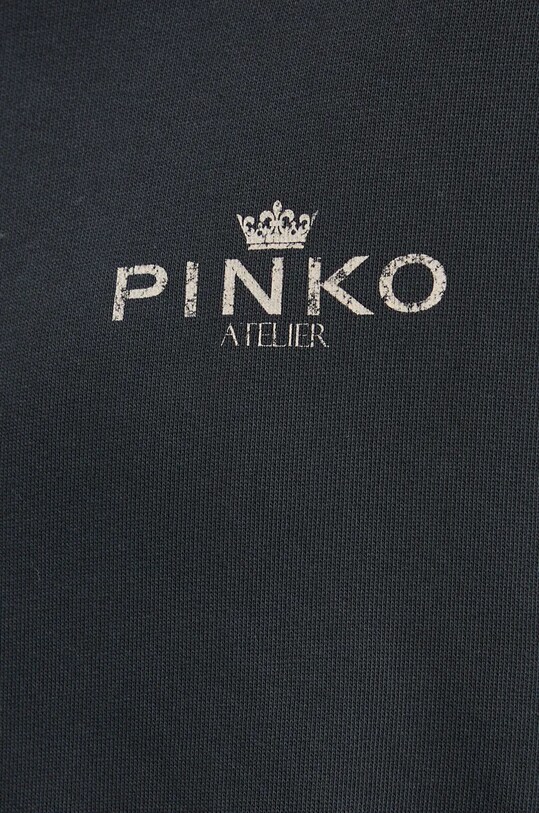 Bavlnená mikina Pinko 104402.A27V čierna
