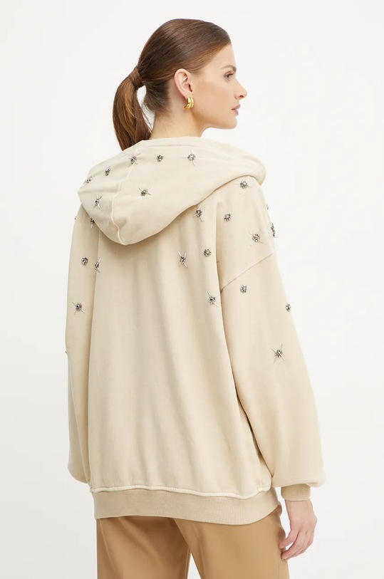 Oblečení Bavlněná mikina Pinko 104457.A297 béžová