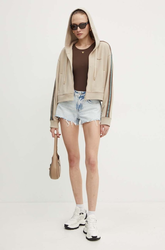 Miss Sixty felpa 6L2TJ0140000 TJ0140 SWEATER JACKET 6L2TJ0140000 beige AW24