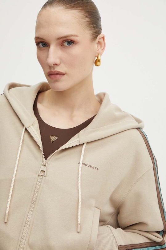 Miss Sixty felpa 6L2TJ0140000 TJ0140 SWEATER JACKET 6L2TJ0140000 beige