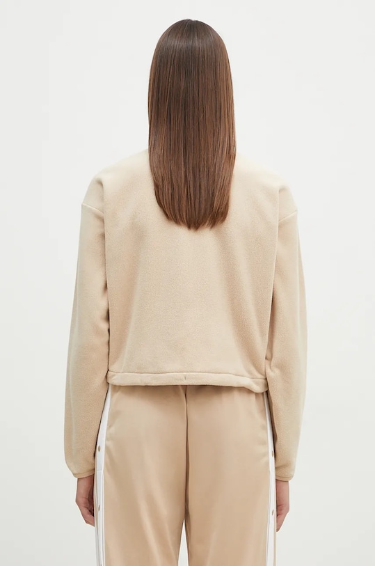 Odzież adidas Originals bluza polarowa Polarf Half Zip IY7267 beżowy