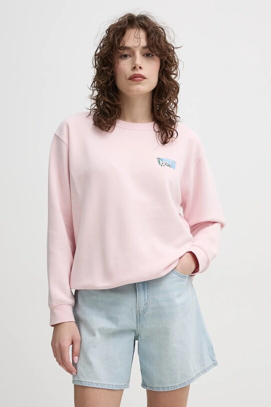 Levi's bluza uni roz A8800