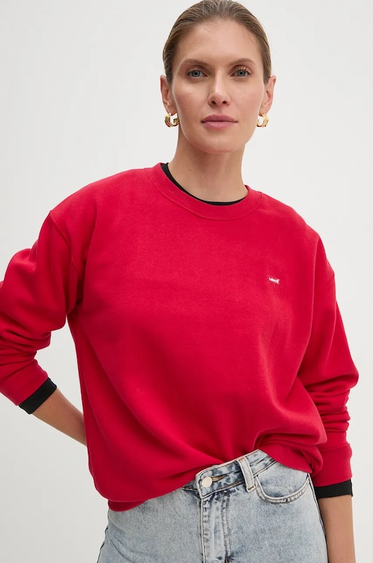 Levi's bluza czerwony A5942