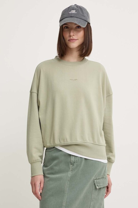 Pepe Jeans bluza EVELYN zielony PL581442