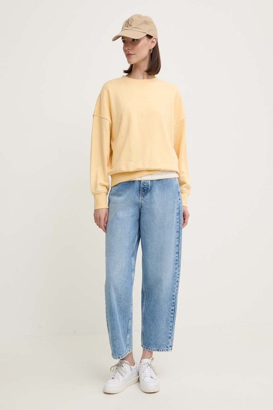 Mikina Pepe Jeans EVELYN PL581442 žltá AW24