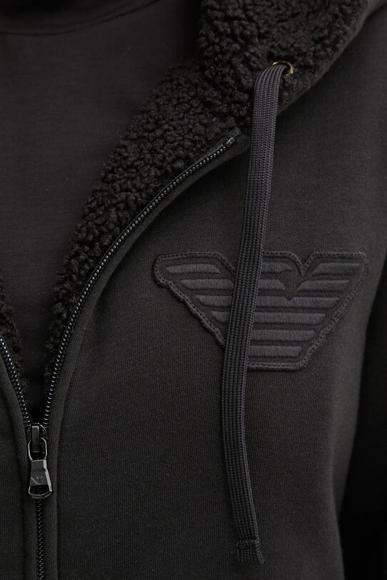 Emporio Armani Underwear bluză lounge 164610.4F256 negru
