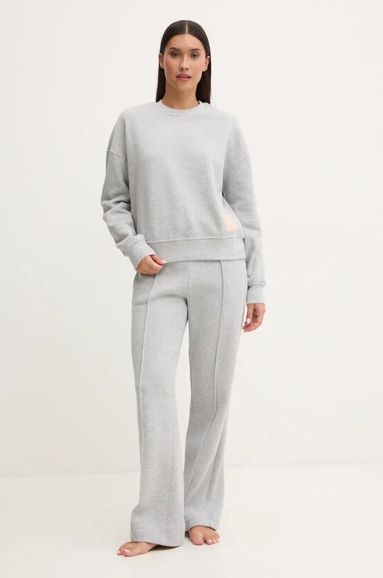 Mikina s kapucňou Emporio Armani Underwear 164909.4F265 sivá AW24
