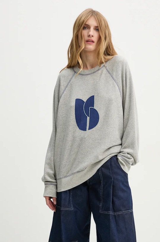 BA&SH bluza 1H24BART szary AW24