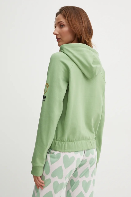 Oblečenie Mikina s kapucňou Moschino Underwear A1702.4424 zelená