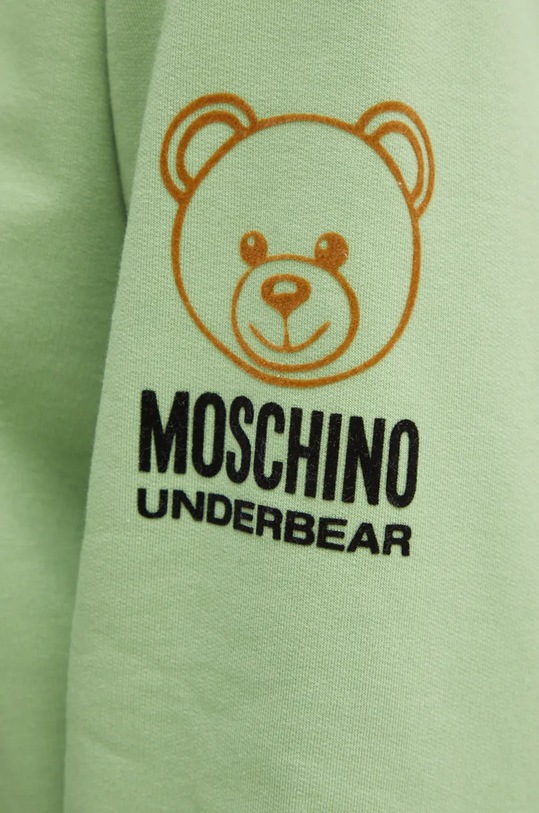 Mikina s kapucňou Moschino Underwear A1702.4424 zelená