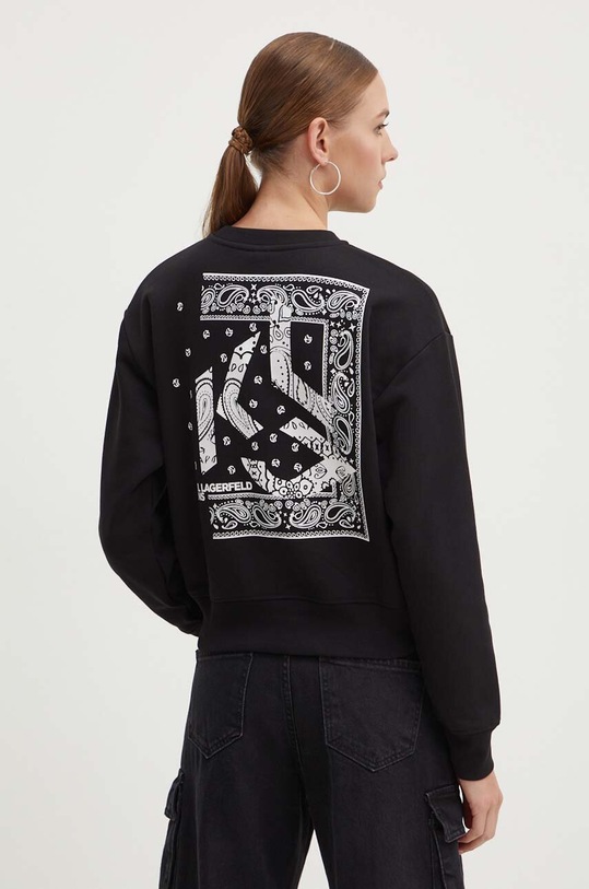 Îmbrăcăminte Karl Lagerfeld Jeans bluza 245J1801 negru