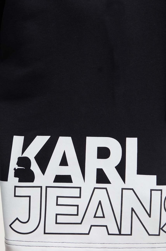 Karl Lagerfeld Jeans bluza 245J1803 negru