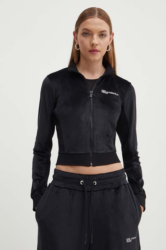 Karl Lagerfeld Jeans bluza negru 245J1804