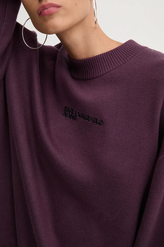 Karl Lagerfeld Jeans pulover de bumbac 245J2000