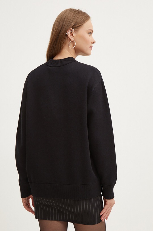 Oblečení Bavlněný svetr Karl Lagerfeld Jeans 245J2000 černá