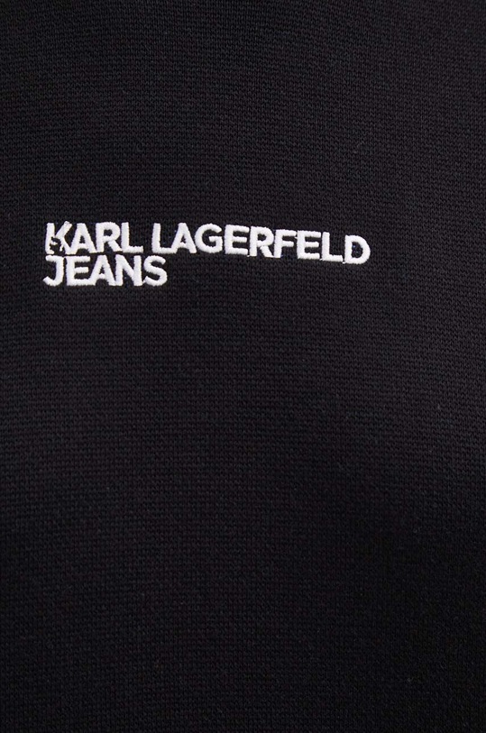 Bavlněný svetr Karl Lagerfeld Jeans 245J2000 černá