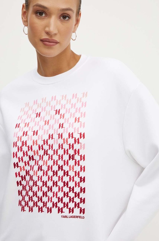 Karl Lagerfeld bluza biały 245W1805