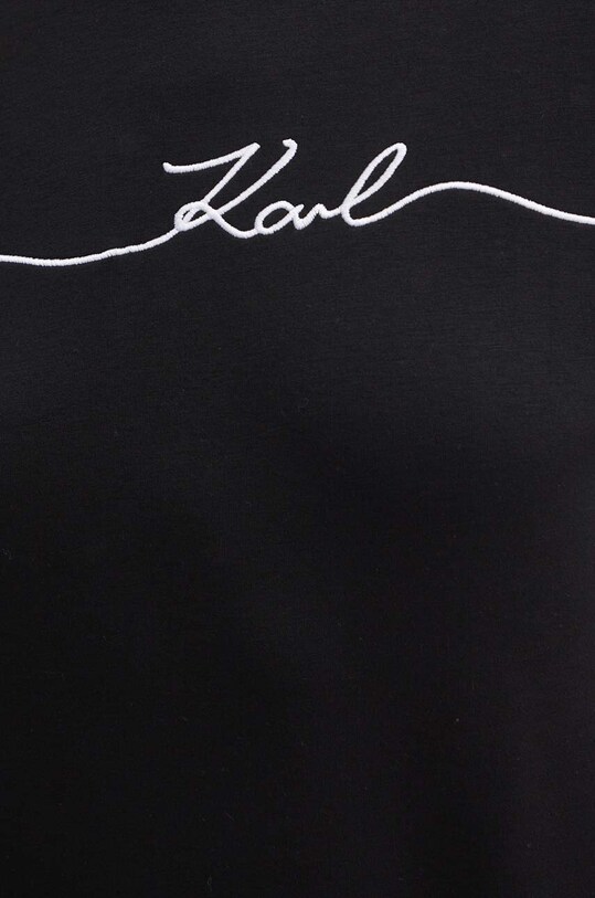 Karl Lagerfeld bluza 245W1806 negru