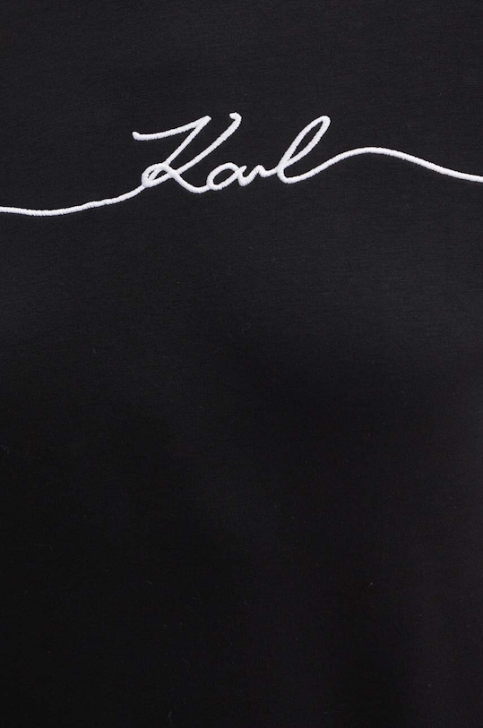 Mikina Karl Lagerfeld 245W1806 čierna