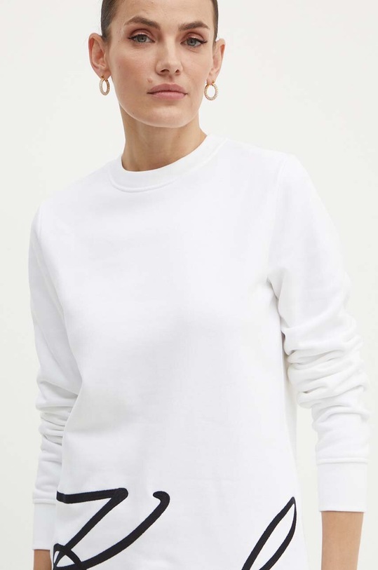 Karl Lagerfeld bluza biały 245W1815