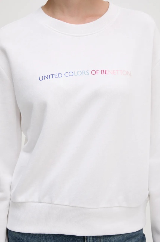 United Colors of Benetton hanorac de bumbac 3J68D107Z bej