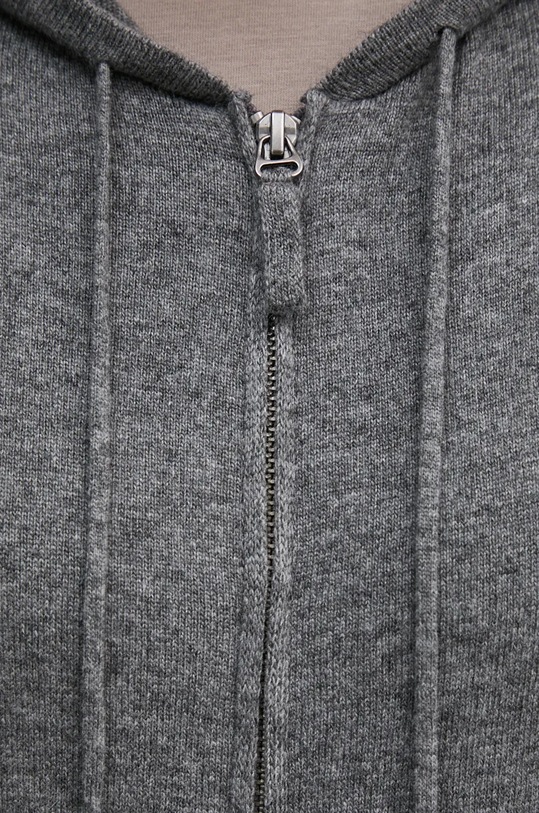 Шерстяной кардиган United Colors of Benetton 1035D5006 серый