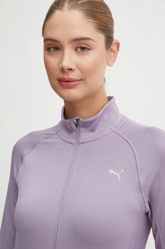 Puma bluza do biegania Run for Her fioletowy 525755