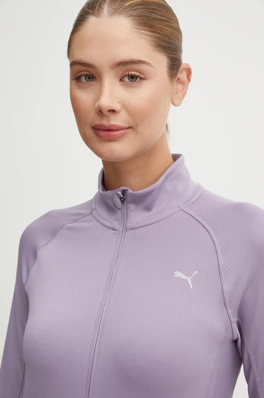 Joggingová mikina Puma Run for Her fialová 525755